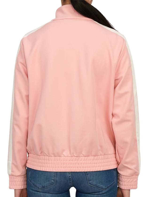 Logo Zip-Up Jacket Baby Pink - SPORTY & RICH - BALAAN 7