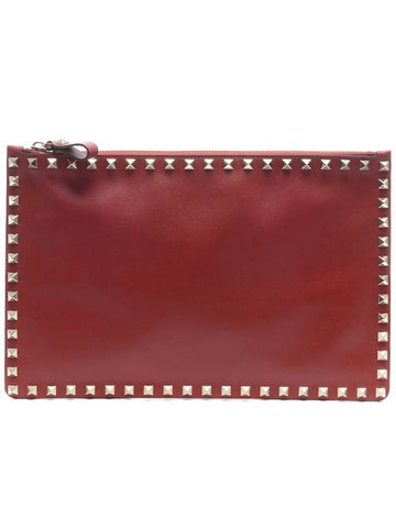 19SS Women's Rockstud Clutch Bag RW2P0269_BOL_0RO_19S - VALENTINO - BALAAN 1