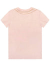 Kids Back Print T Shirt Pink JFI220 7AJ F16WG - FENDI - BALAAN 3