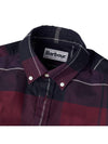 Stirling Tailored Long Sleeve Shirt Cordovan Tartan - BARBOUR - BALAAN 7