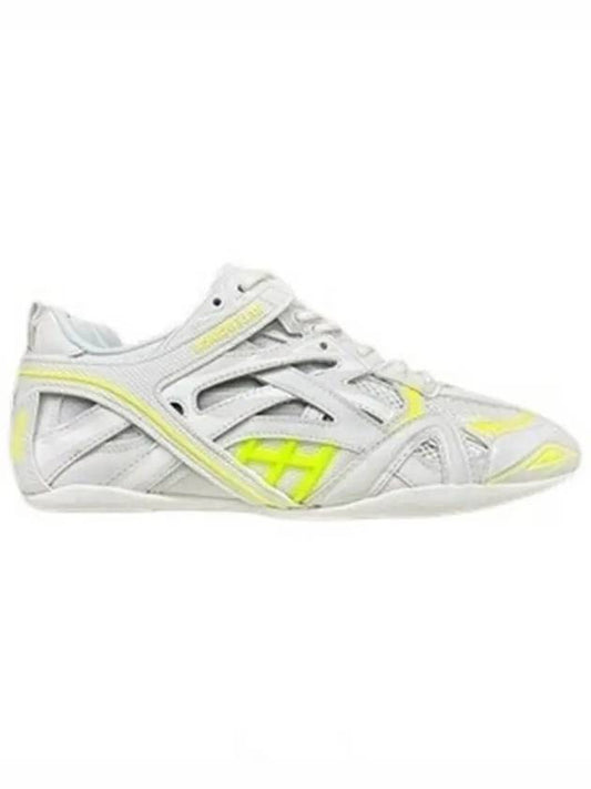 Drive Low Top Sneakers Fluo Yellow White - BALENCIAGA - BALAAN 2