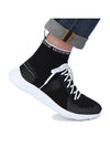 B21 Socks Knit High Top Sneakers Black - DIOR - BALAAN 1