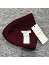 Wool Fox Head Beanie Red - MAISON KITSUNE - BALAAN 6