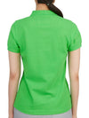 Women’s Icon Short Sleeve PK Shirt Light Green - HORN GARMENT - BALAAN 5