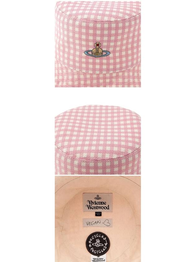 Women's Patsy Bucket Hat Pink - VIVIENNE WESTWOOD - BALAAN.