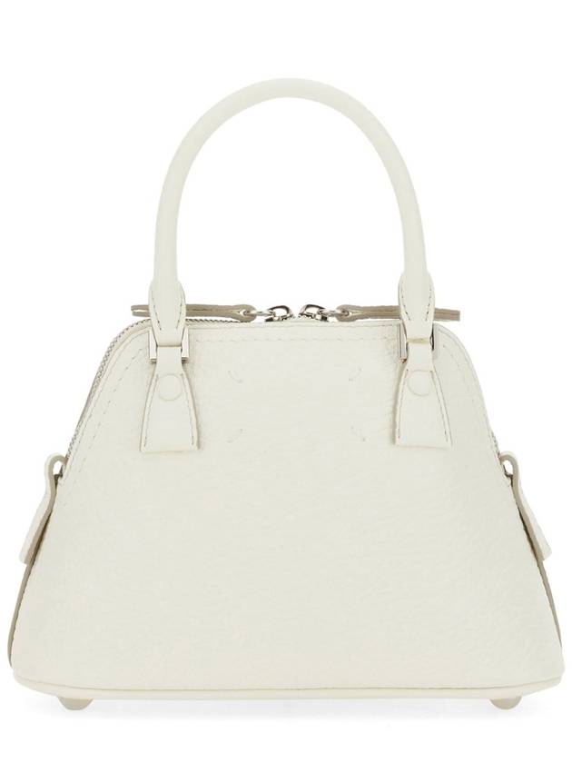 5AC Classique Micro Tote Bag White - MAISON MARGIELA - BALAAN 4