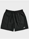 Club Woven Flow Shorts Black - NIKE - BALAAN 3