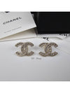 Metal Earrings Diamantes & Gold Crystal - CHANEL - BALAAN 2