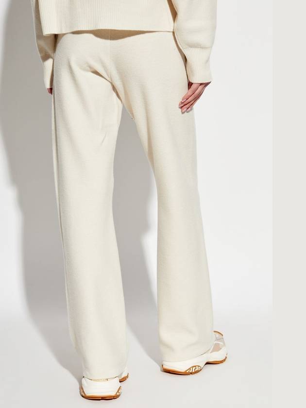 Versace Wool Trousers, Women's, Cream - VERSACE - BALAAN 4