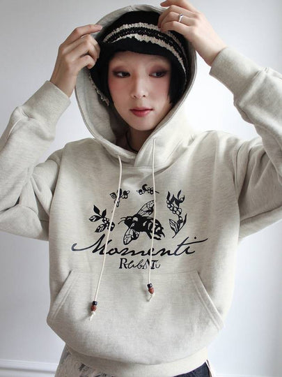 Honey Bee Hoodie Oatmeal - RUBATI - BALAAN 2