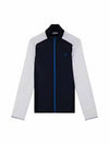 Melker Mid Layer Zip-Up Jacket Navy - J.LINDEBERG - BALAAN 2