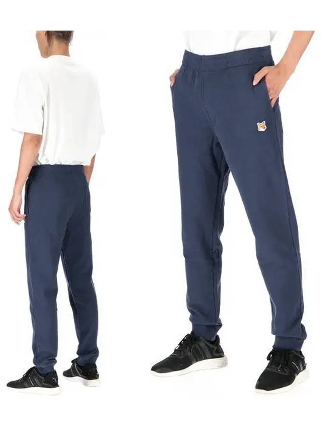 Fox Head Patch Sweat Trank Pants Navy - MAISON KITSUNE - BALAAN 2