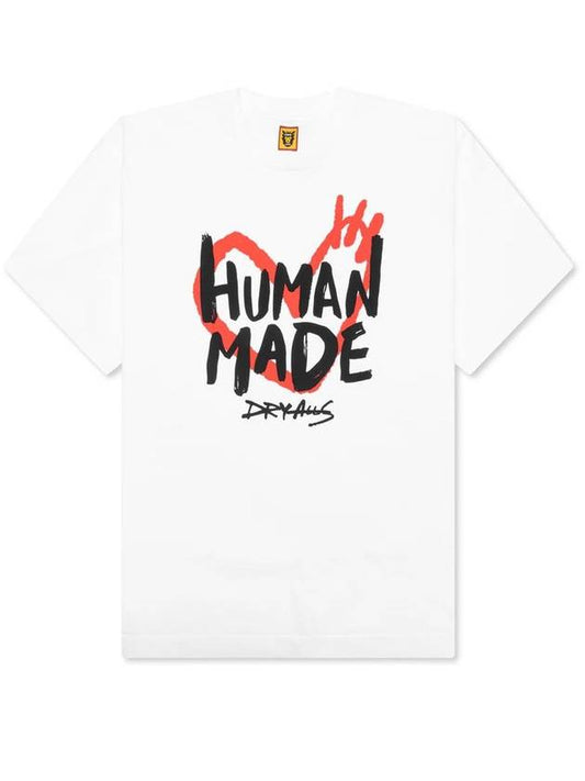 (HUMAN MADE) GRAPHIC T-SHIRT - HM27CS004 WHITE - HUMAN MADE - BALAAN 1