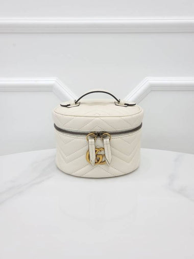 Marmont GG mini backpack 598594 white - GUCCI - BALAAN 1