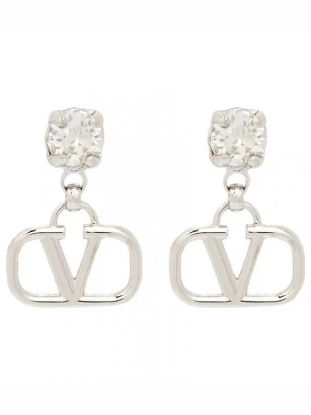 V Logo Signature Women s Earrings J0H29YCW 68S - VALENTINO - BALAAN 1