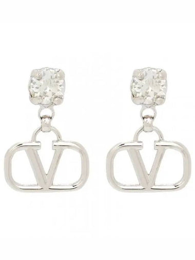 V Logo Signature Women s Earrings J0H29YCW 68S - VALENTINO - BALAAN 1