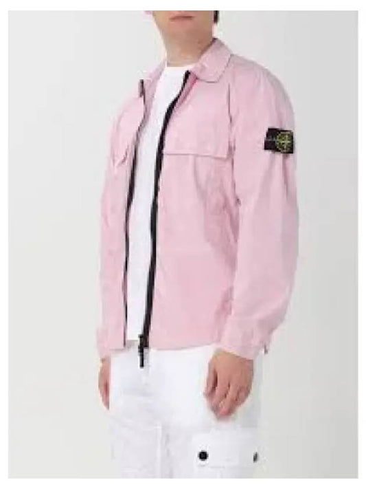 Garment Dyed Crinkle Reps R-NY Jacket Pink - STONE ISLAND - BALAAN 2