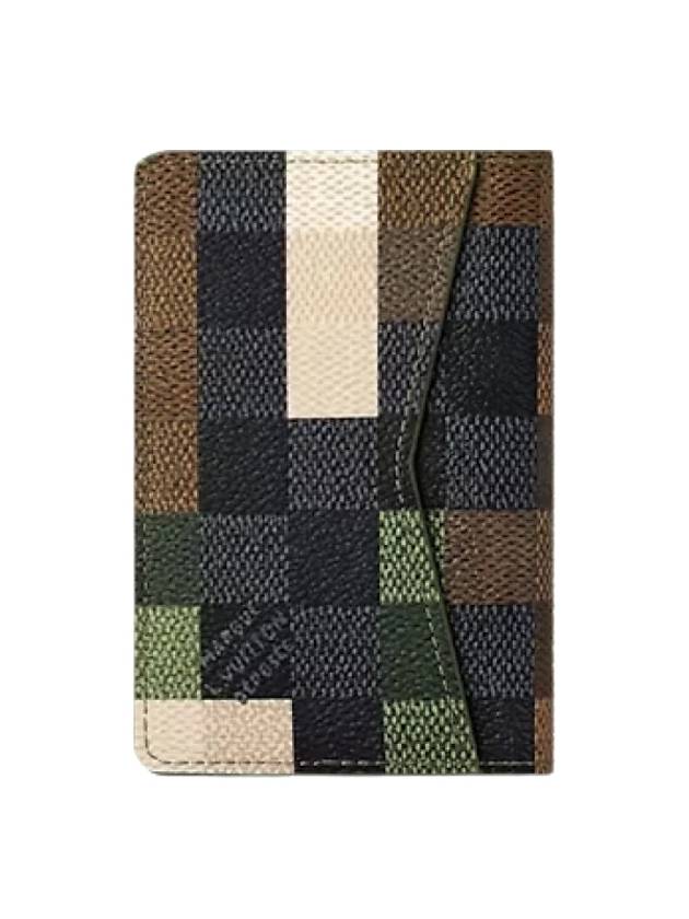 Wallet Pharrell Williams Damier Camouflage Pocket Card - LOUIS VUITTON - BALAAN 9