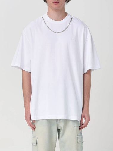 T-shirt Ambush in cotone con maglia chain - AMBUSH - BALAAN 1