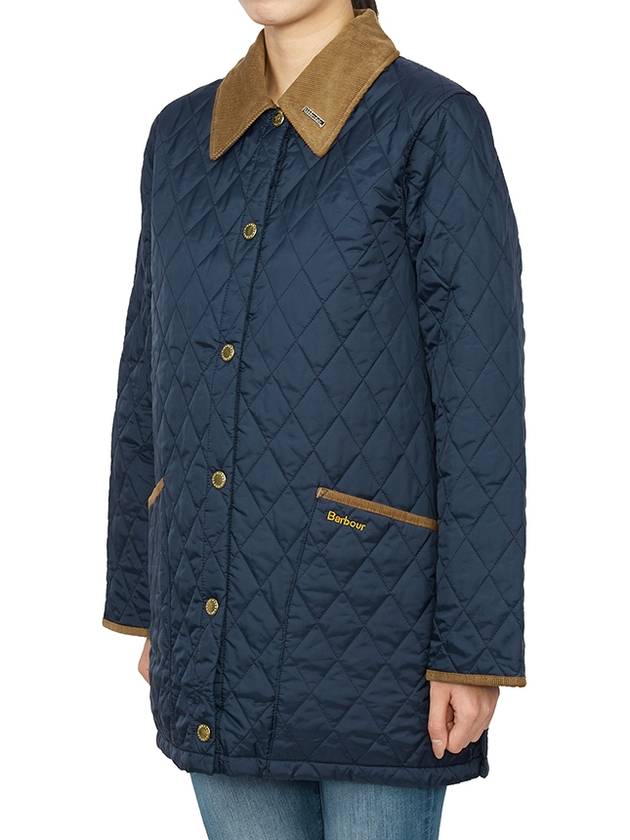 30th Anniversary Modern Liddesdale Quilted Jacket Navy - BARBOUR - BALAAN 6