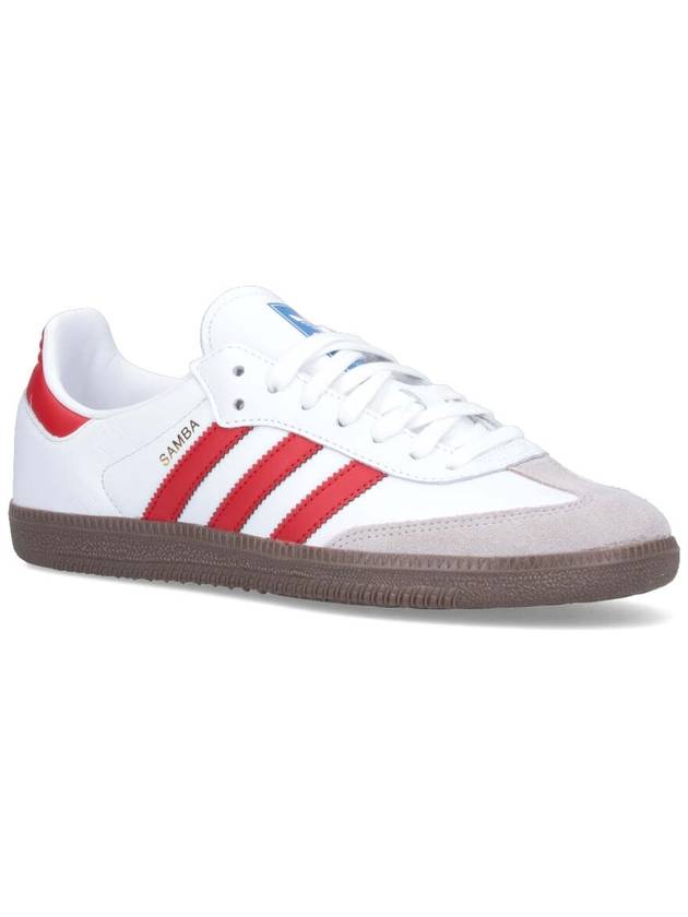 Samba OG Low Top Sneakers Red White - ADIDAS - BALAAN 3