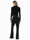 JEANS Women s Black Milan Tapered Flare Pants J221918 BEH - CALVIN KLEIN - BALAAN 2