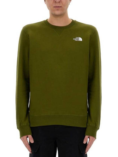 Hooded Sweatshirt NF0A7X1I PIB1 GREEN - THE NORTH FACE - BALAAN 1