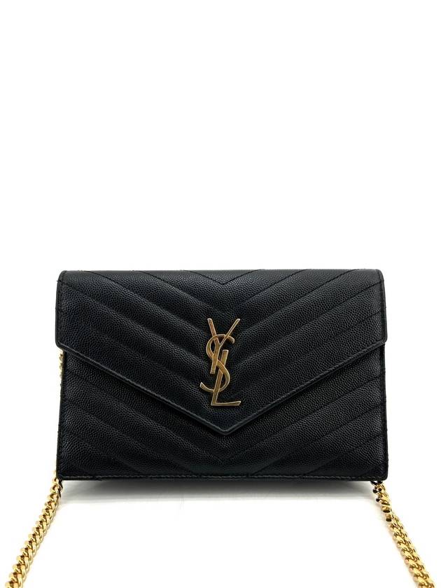 monogram envelope woc cross bag - SAINT LAURENT - BALAAN 2