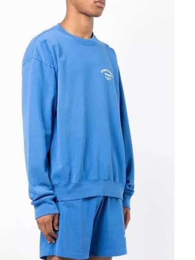 Wellness Logo Sweatshirt Sapphire Blue - SPORTY & RICH - BALAAN 2