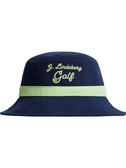 Lukas Embroidery Logo Golf Bucket Hat Navy - J.LINDEBERG - BALAAN 2