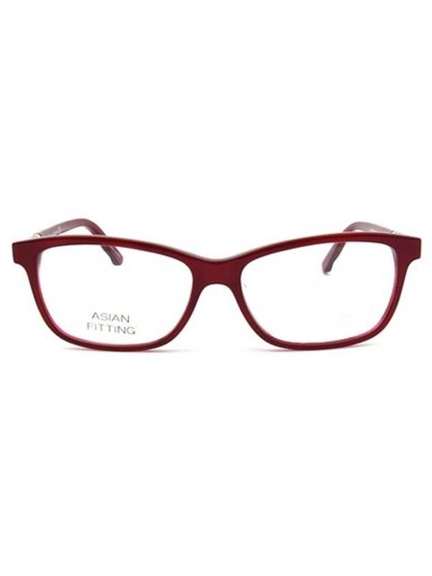 eyewear horn-rimmed glasses red - SWAROVSKI - BALAAN.