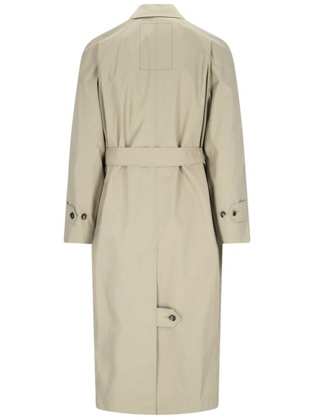 belted trench coat beige - BURBERRY - BALAAN 3