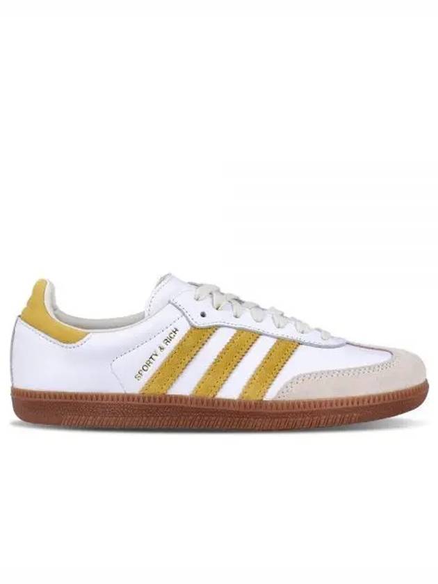 Sporty Rich Samba OG Low Top Sneakers White Yellow - ADIDAS - BALAAN 2