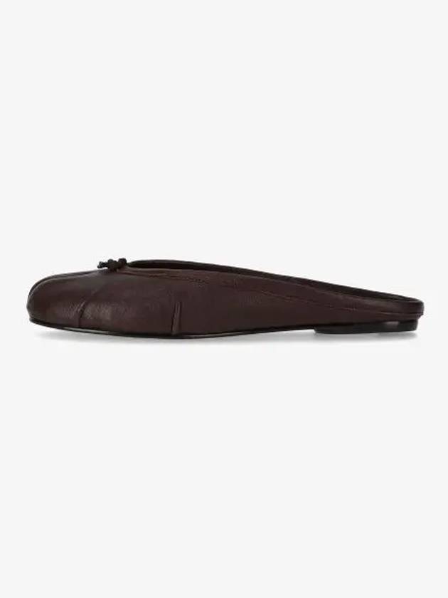 Tabi Leather Mule Brown - MAISON MARGIELA - BALAAN 2