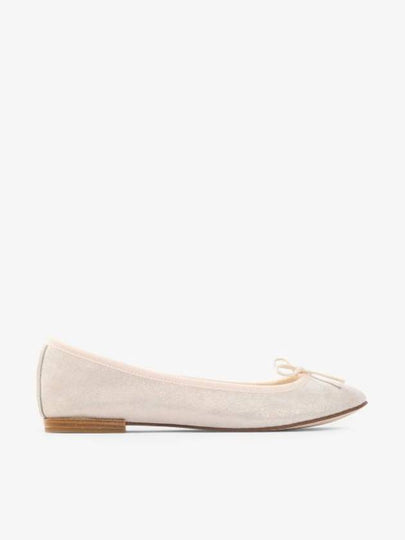 Cendrillon Bow Detail Leather Ballerina White - REPETTO - BALAAN 2