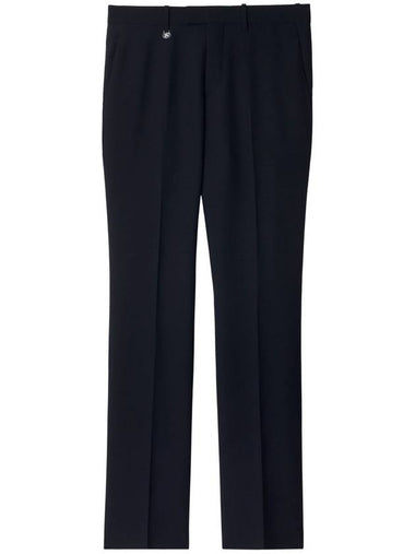 Burberry Trousers Blue - BURBERRY - BALAAN 1