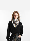 Monogram Confidential Square Scarf Black - LOUIS VUITTON - BALAAN 7