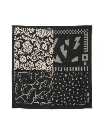 Printed Bandana B Black Graphic Patchwork 24F1H036 PS436 BD012B - ENGINEERED GARMENTS - BALAAN 1