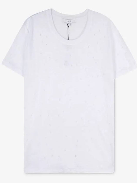 Women's CLAY white short sleeve t-shirt WP19CLAY AI105 WHI01 - IRO - BALAAN 2