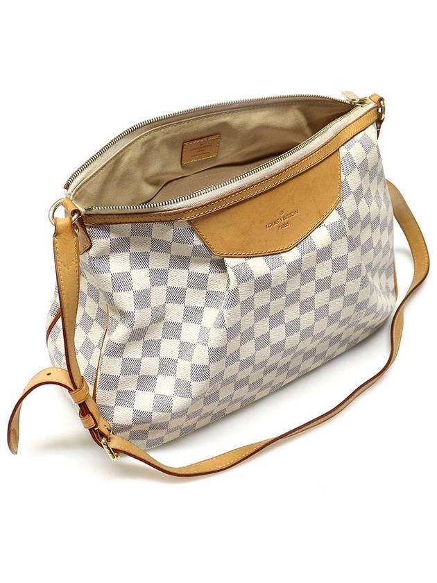 N41112 Damier Azur Siracusa MM Cross Bag - LOUIS VUITTON - BALAAN 5