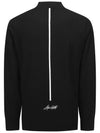 Official M ESSENTIAL HALF NECK PULLOVER BK - ANEWGOLF - BALAAN 2