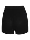 Le Short Pralu Charm Logo Knit Shorts Black - JACQUEMUS - BALAAN 3