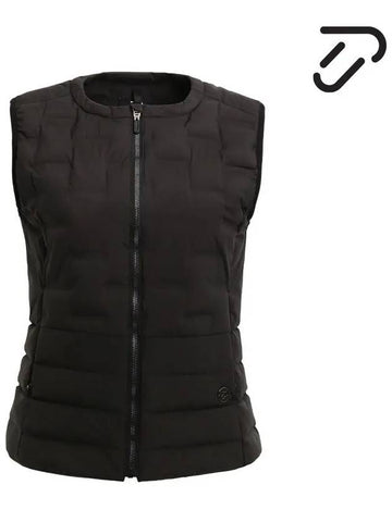 Round Neck Tube Down Vest IPL2WWV281 - IJP DESIGN - BALAAN 1