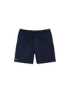 Men's Sports Tennis Solid Diamond Weave Taffeta Shorts Navy - LACOSTE - BALAAN 2