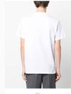 Anagram Crew Neck Cotton Short Sleeve T Shirt White - LOEWE - BALAAN 4