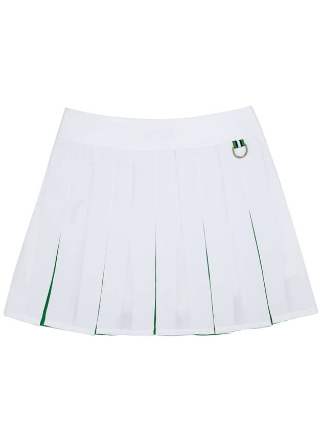 Point Skirt Tennis Skirt WHITE - TRIMERE - BALAAN 3