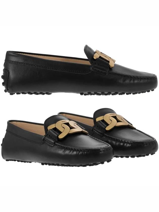 Women's Kate Gommino Leather Driving Shoes Black - TOD'S - BALAAN 2