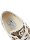 GG Low Top Sneakers Beige Ebony - GUCCI - BALAAN 8