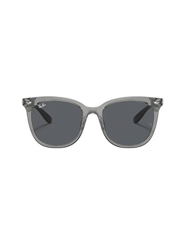 square horn-rimmed sunglasses gray - RAY-BAN - BALAAN.