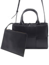 Arco Mini Tote Bag Black - BOTTEGA VENETA - BALAAN 3